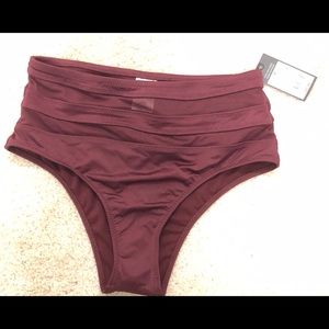 BNWT High Waist Bikini bottom size M